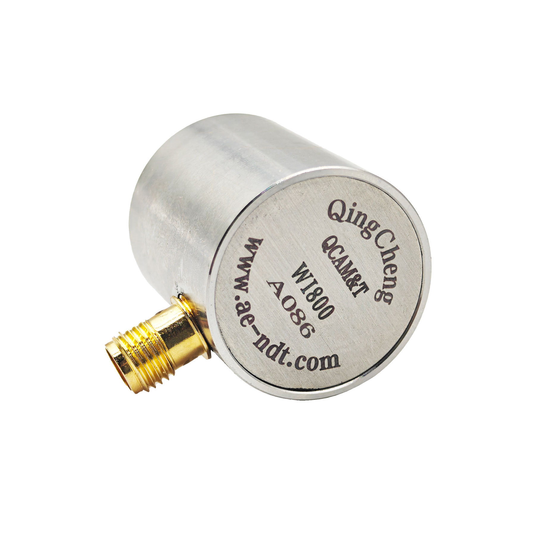 WI800宽频带内置前放一体化声发射传感器