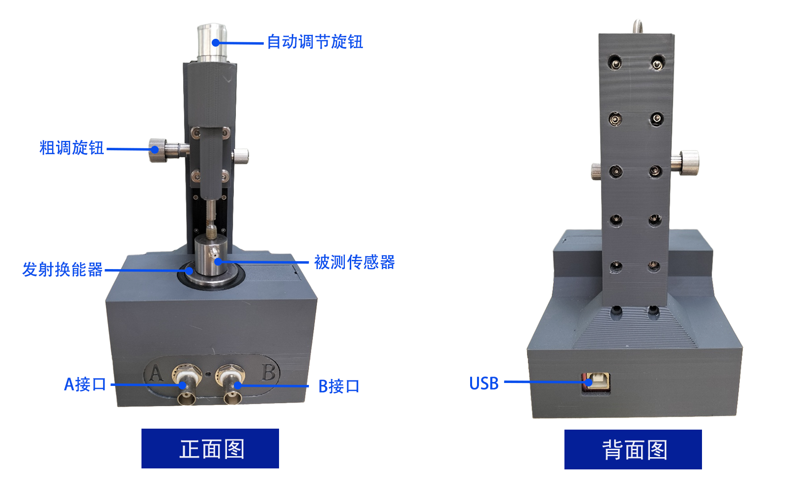 压电声发射传感器接收灵敏度谱的验证系统
