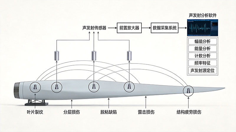 《风电监测系统｜基于声发射技术的风机在线监测解决方案》
